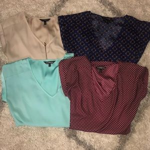 Express blouses (4 total)